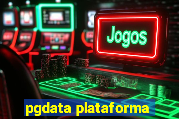 pgdata plataforma